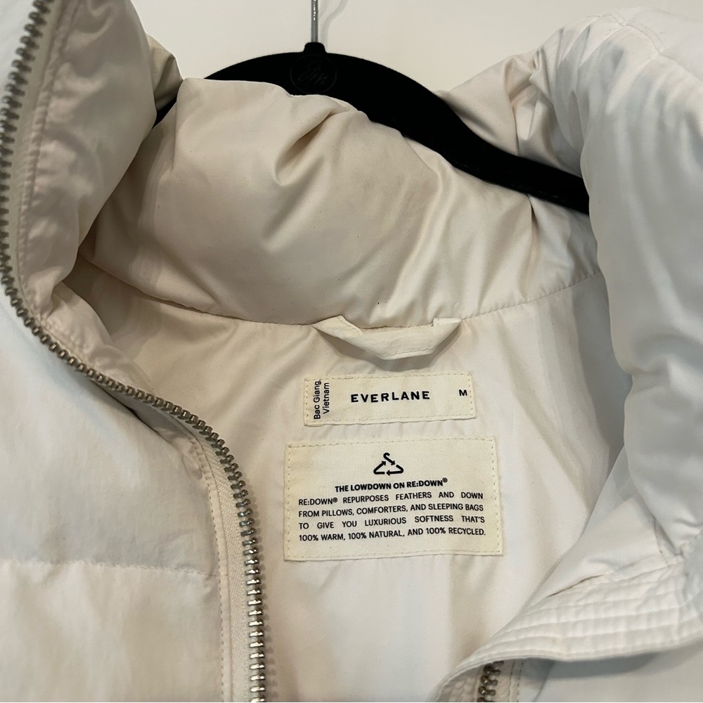 Everlane White Puffer Jacket - image 4